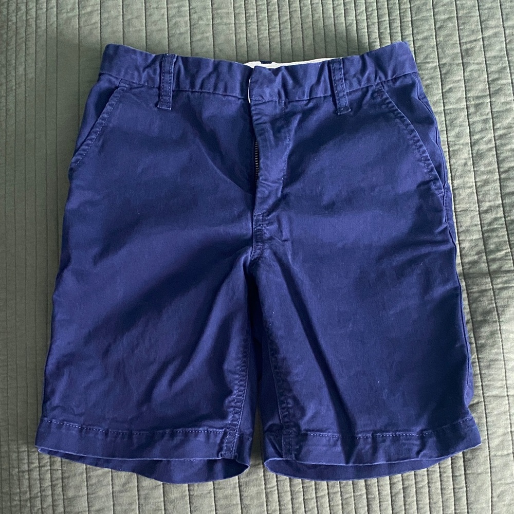 Kids Blue Khaki Shorts